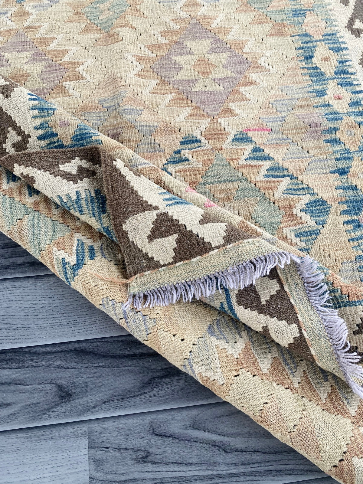 Handmade Afghan Chobi Kilim Rug 157 CM x  103 CM ( SS # 118)