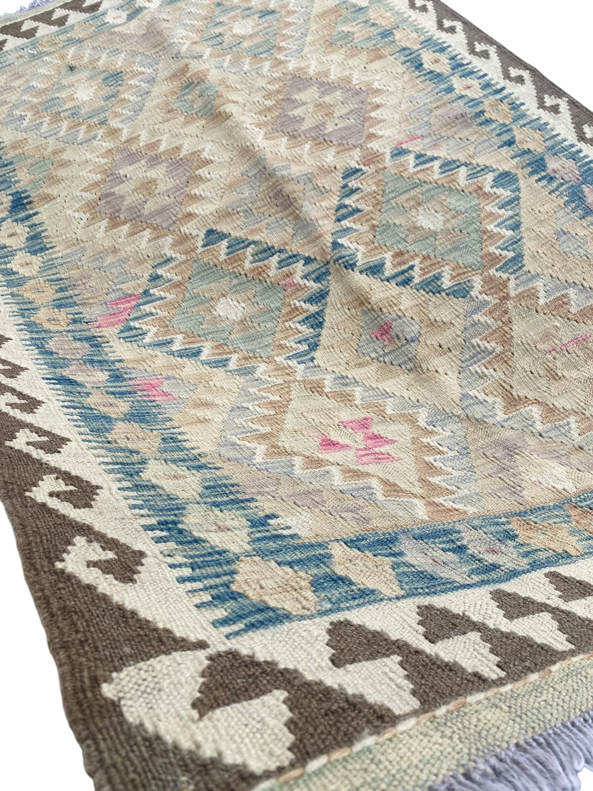 Handmade Afghan Chobi Kilim Rug 157 CM x  103 CM SK#1295