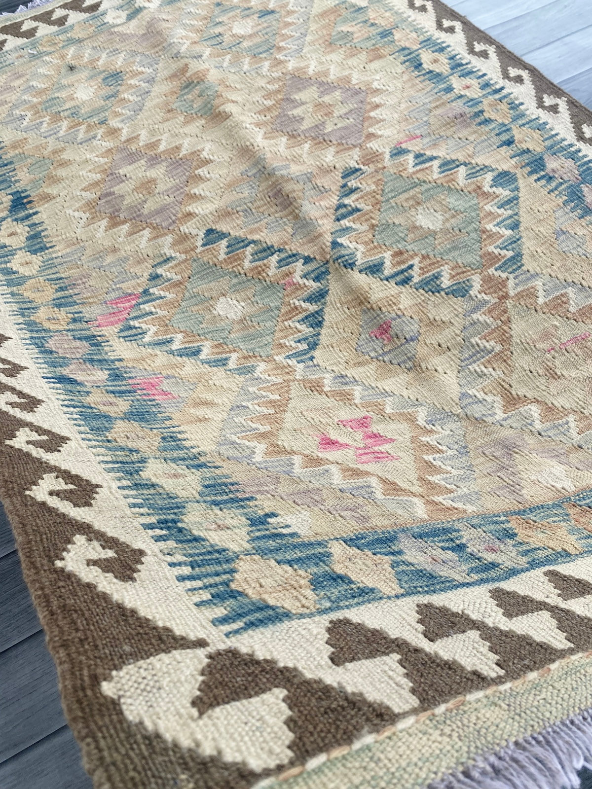 Handmade Afghan Chobi Kilim Rug 157 CM x  103 CM ( SS # 118)