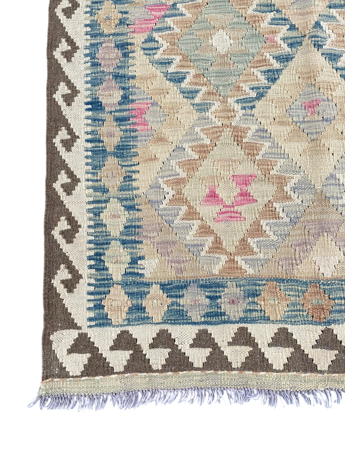 Handmade Afghan Chobi Kilim Rug 157 CM x  103 CM SK#1295