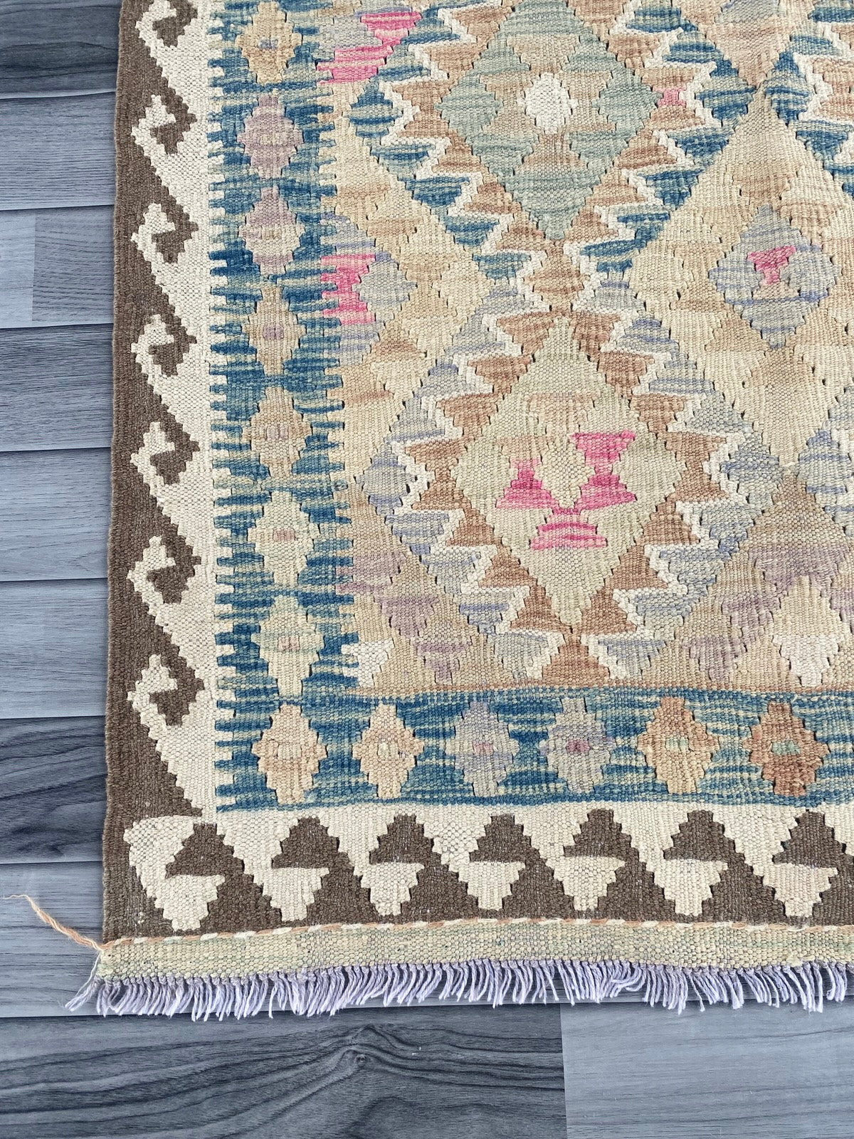 Handmade Afghan Chobi Kilim Rug 157 CM x  103 CM ( SS # 118)
