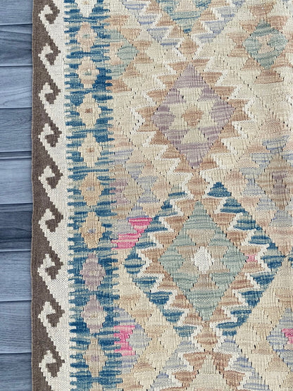 Handmade Afghan Chobi Kilim Rug 157 CM x  103 CM ( SS # 118)