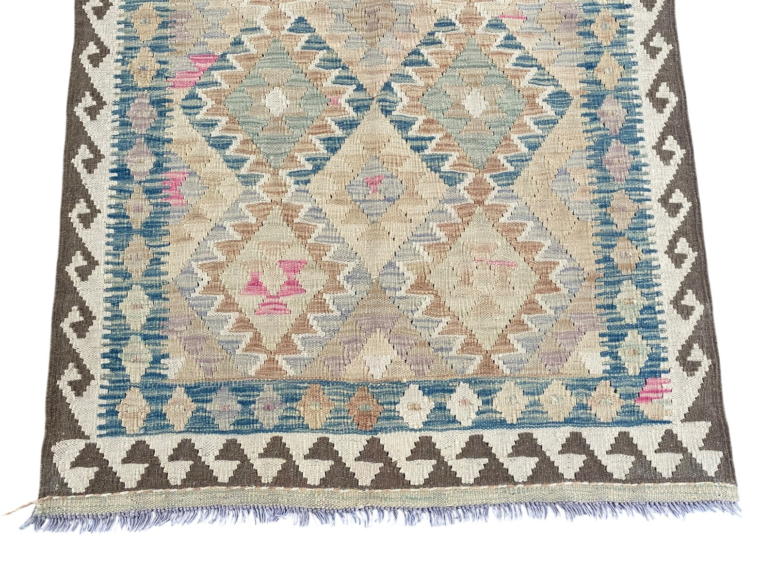 Handmade Afghan Chobi Kilim Rug 157 CM x  103 CM SK#1295