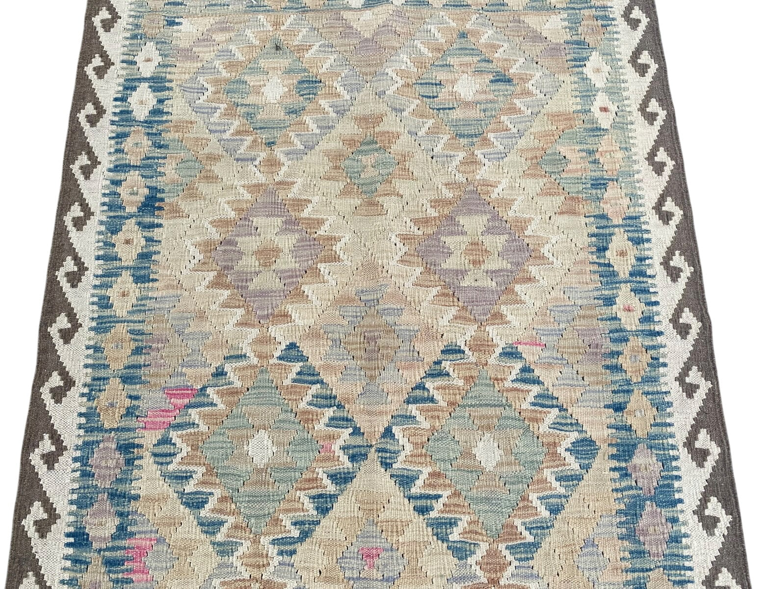 Handmade Afghan Chobi Kilim Rug 157 CM x  103 CM SK#1295