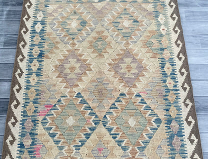 Handmade Afghan Chobi Kilim Rug 157 CM x  103 CM ( SS # 118)