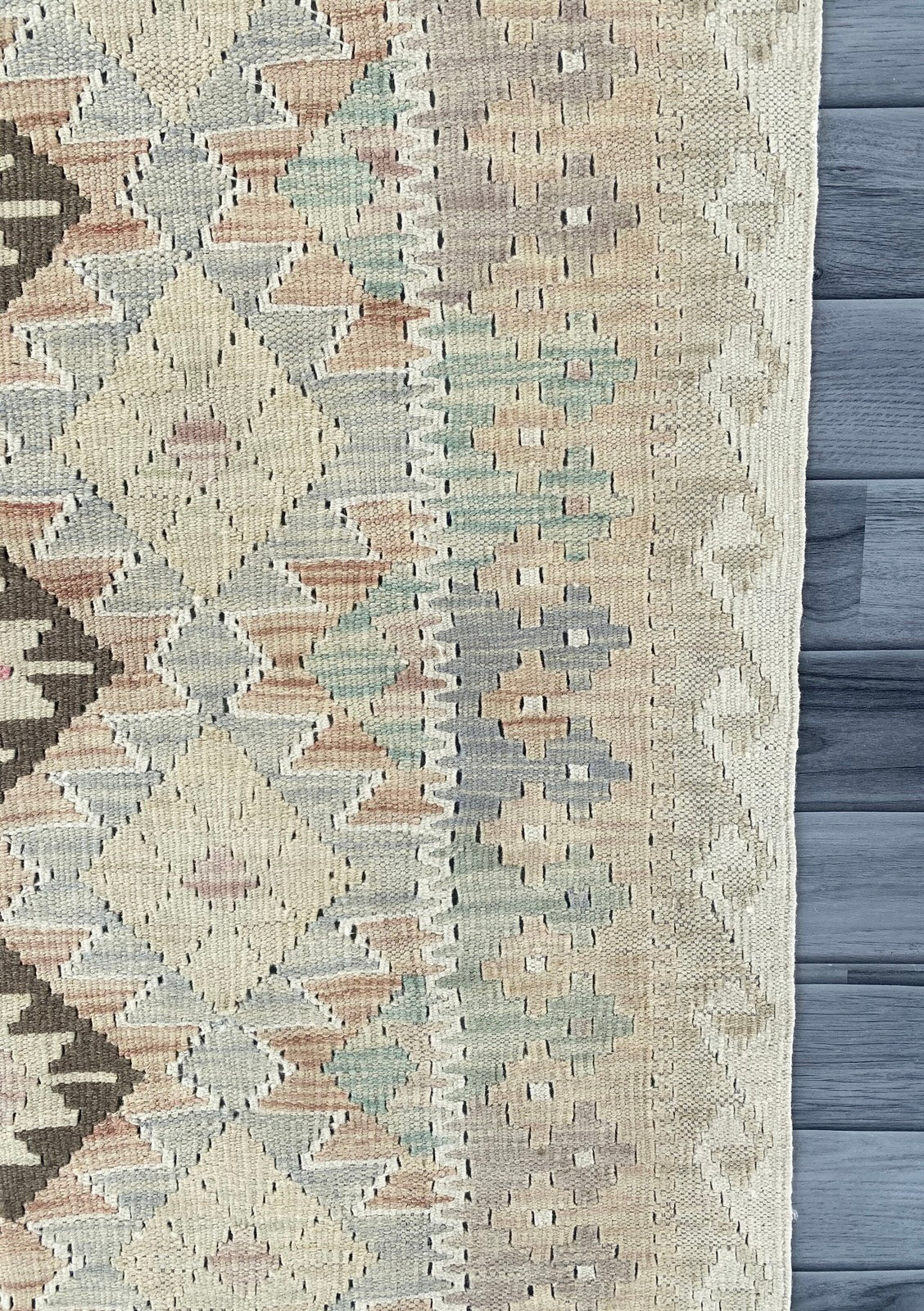 Handmade Afghan Chobi Kilim Rug 147 CM x  97 CM ( SS # 116)