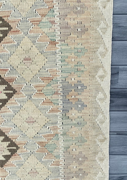 Handmade Afghan Chobi Kilim Rug 147 CM x  97 CM ( SS # 116)