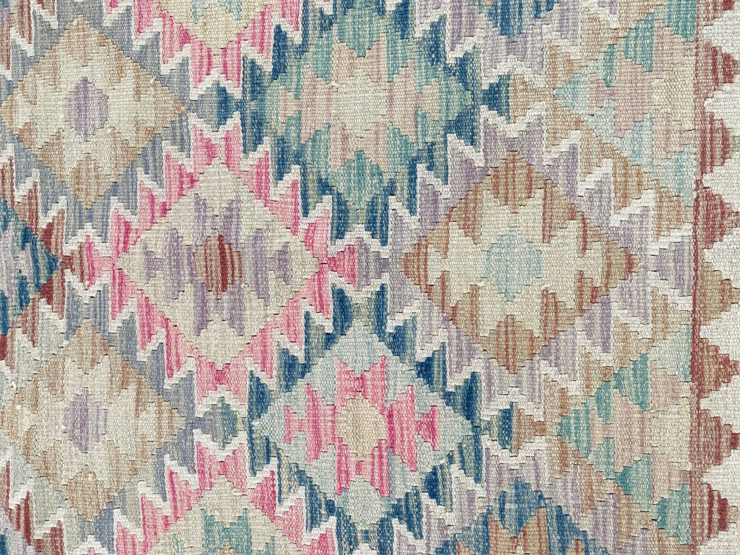 Handmade Afghan Chobi Kilim Rug 151  CM x 100 CM ( SS # 105 )
