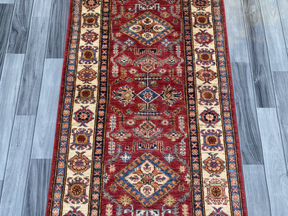 Hand Knotted Chobi Hallway Runner Rug | 240 CM x 82 CM SK#986