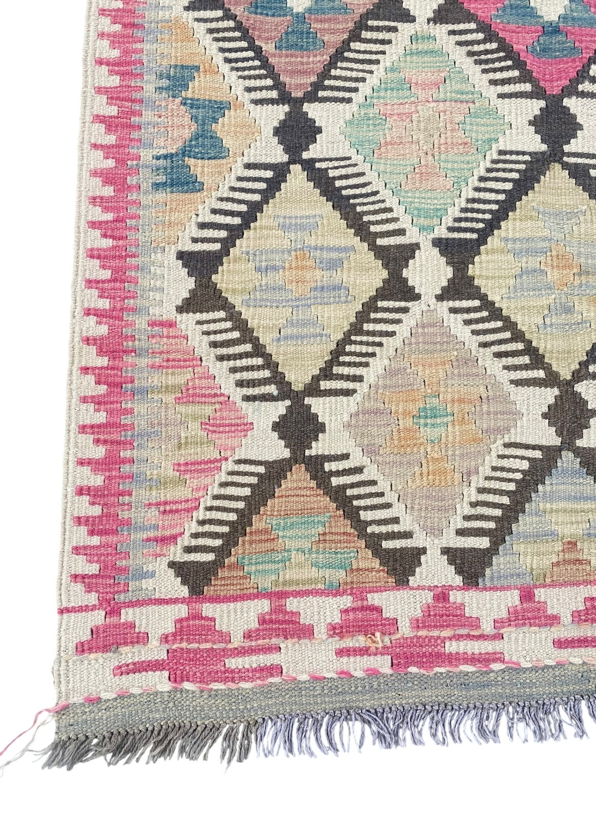 Handmade Afghan Chobi Kilim Rug 146 CM x 95 CM SK#1290