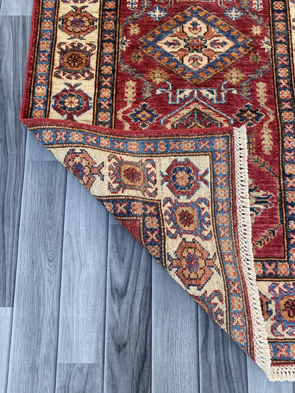 Hand Knotted Chobi Hallway Runner Rug | 240 CM x 82 CM SK#986