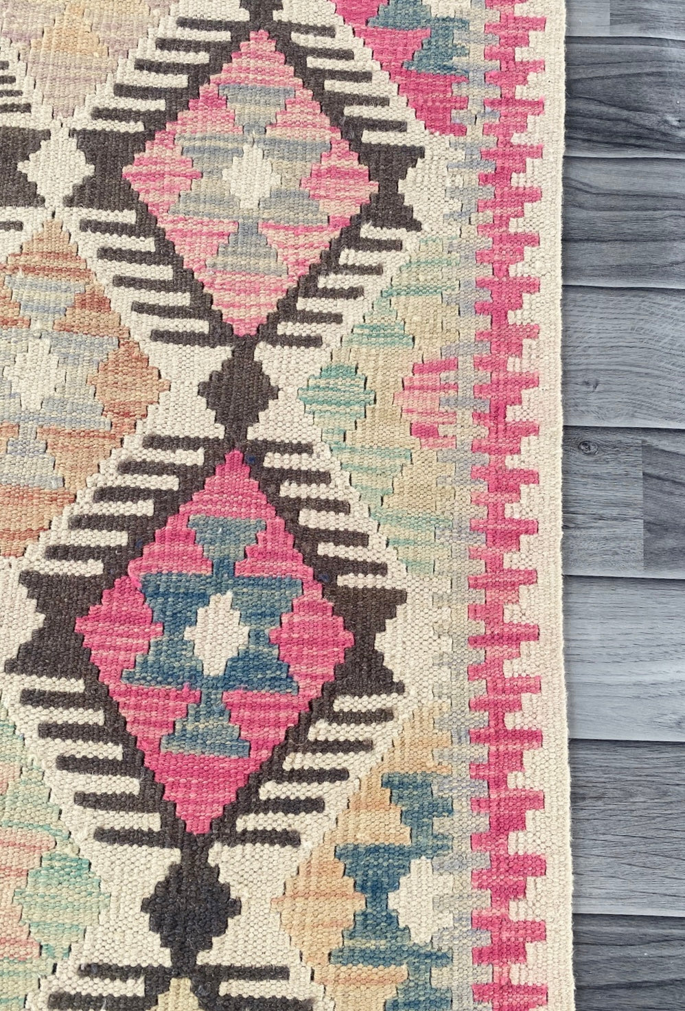 Handmade Afghan Chobi Kilim Rug 146 CM x 95 CM ( SS # 104 )