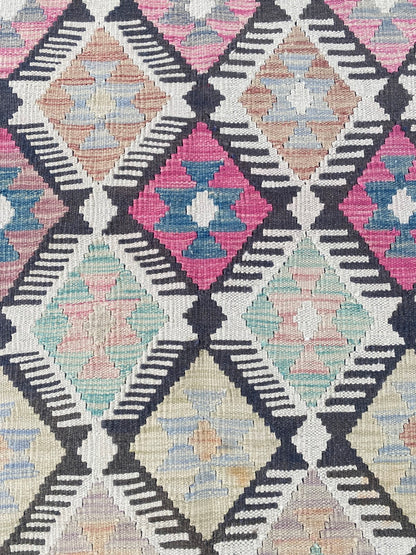 Handmade Afghan Chobi Kilim Rug 146 CM x 95 CM ( SS # 104 )