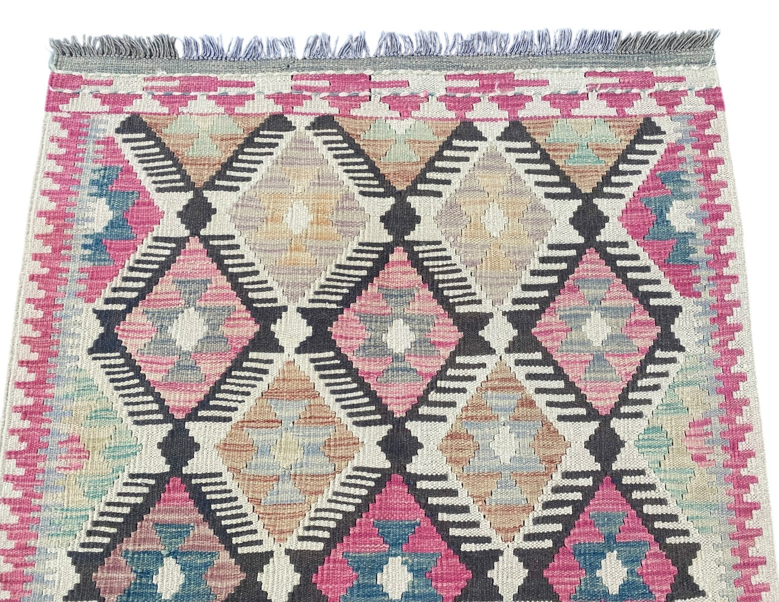 Handmade Afghan Chobi Kilim Rug 146 CM x 95 CM SK#1290