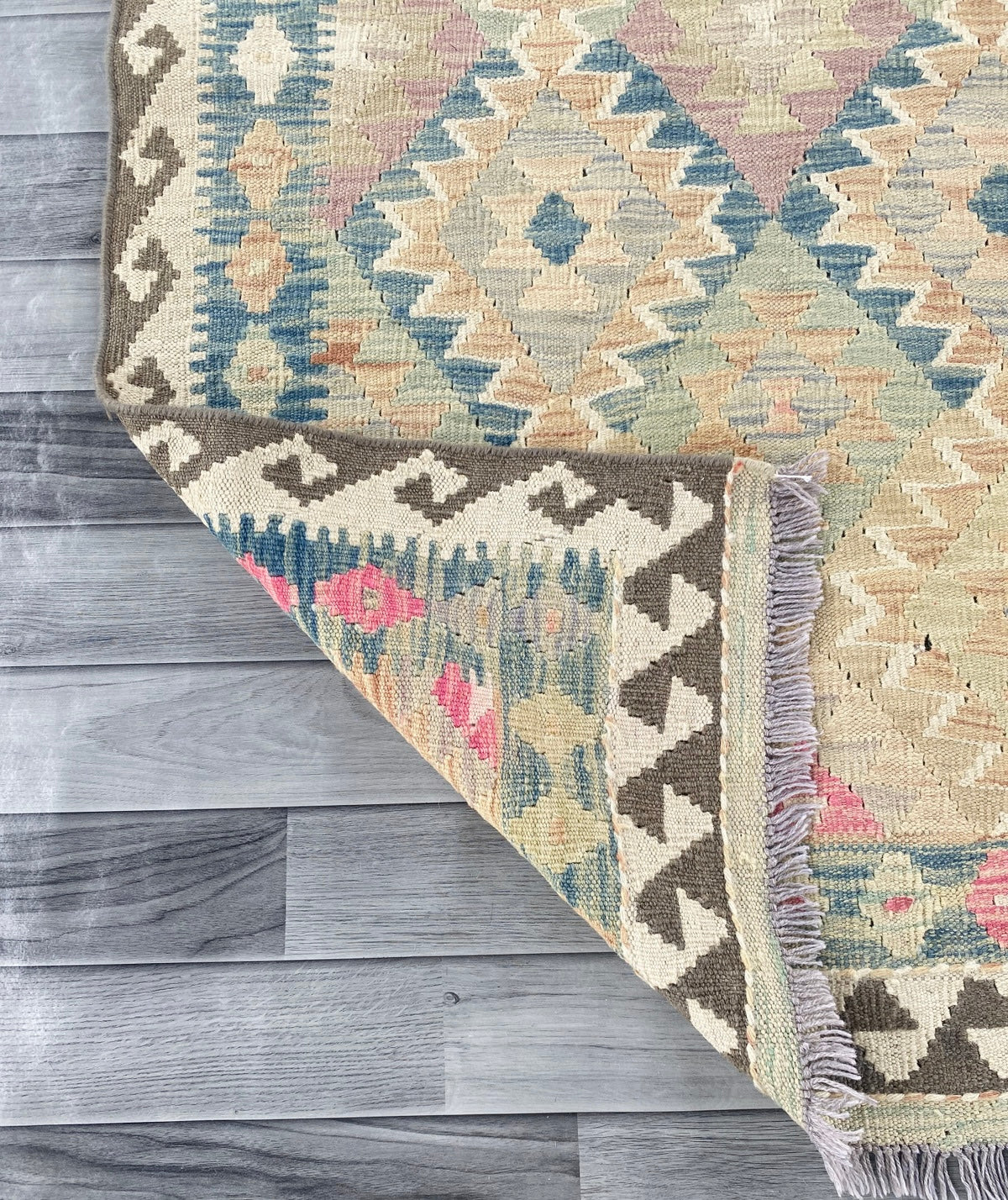 Handmade Afghan Chobi Kilim Rug 156 CM x 100 CM ( SS # 103 )