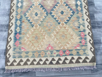 Handmade Afghan Chobi Kilim Rug 156 CM x 100 CM ( SS # 103 )
