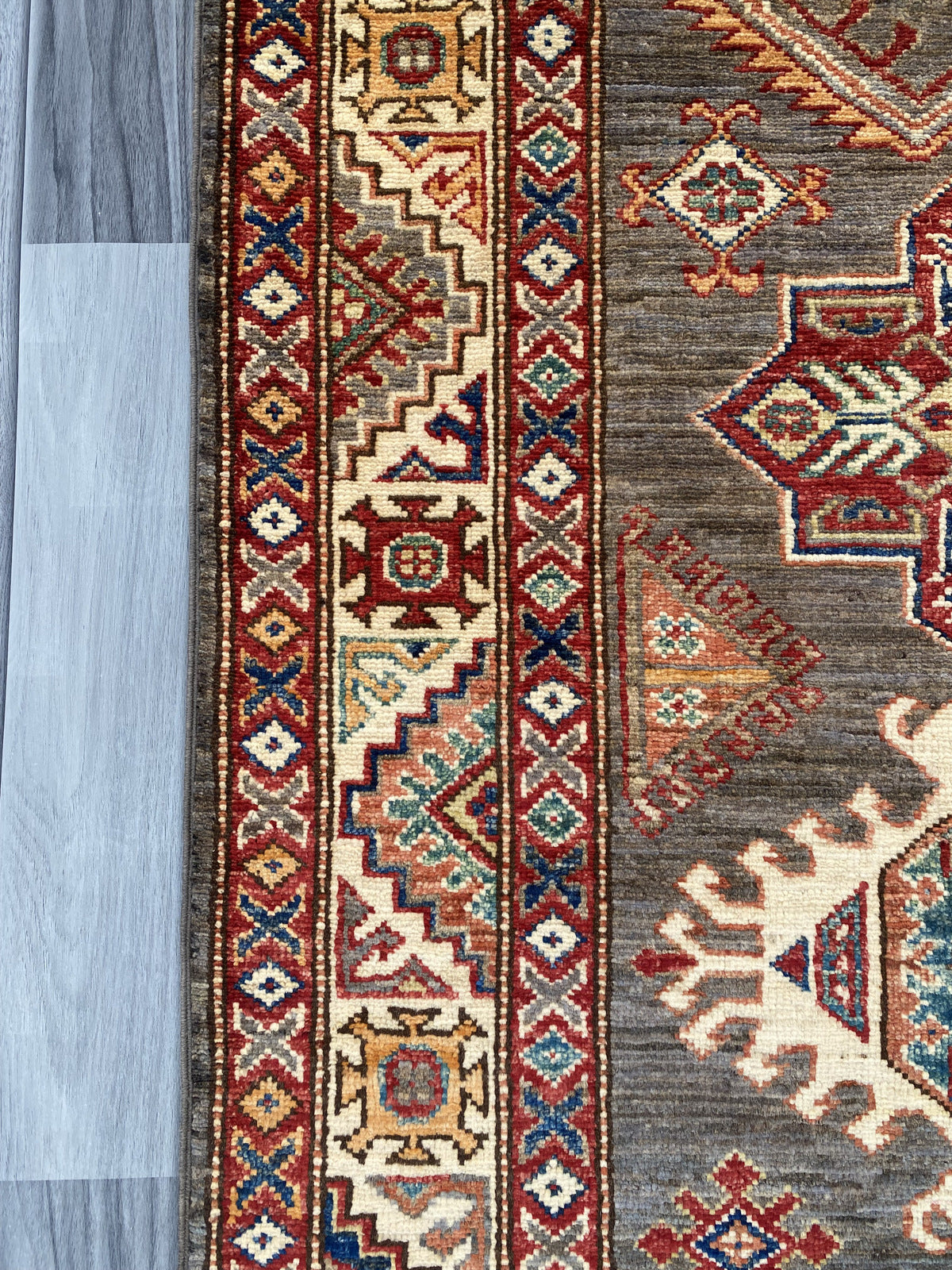 Hand Knotted Chobi Hallway Runner Rug | 282 CM x 81 CM SK# 988