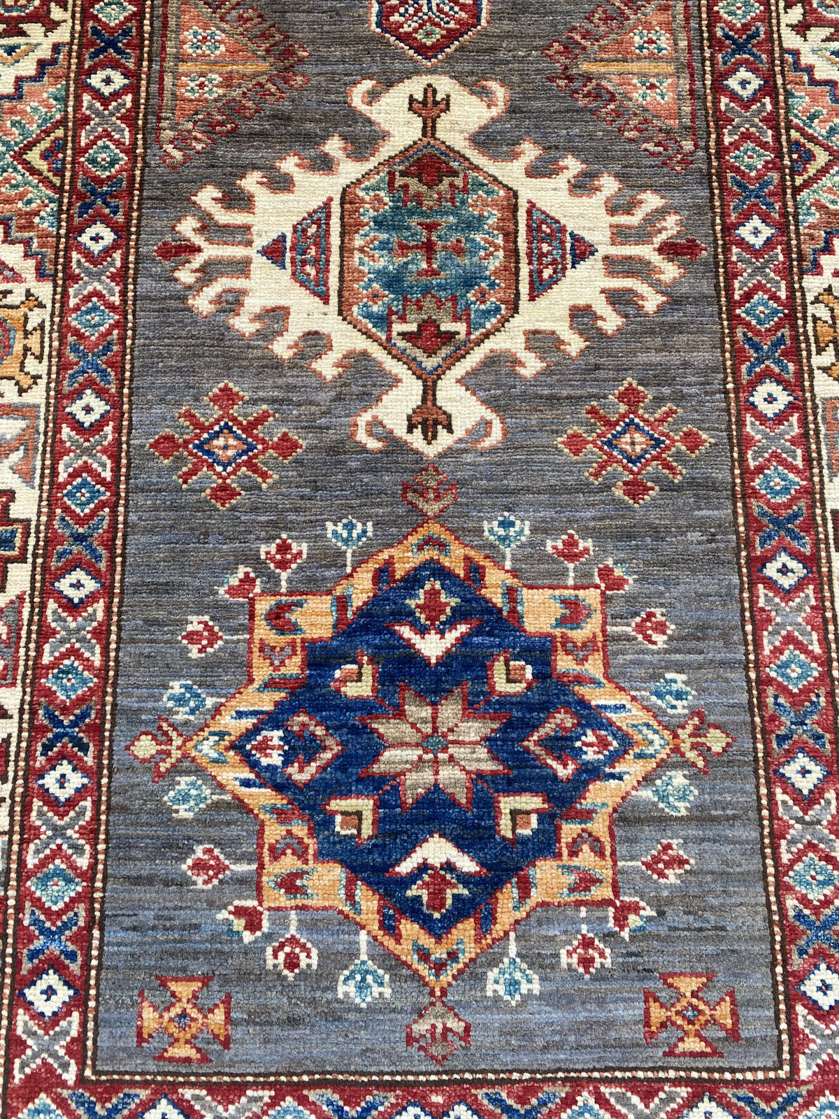 Hand Knotted Chobi Hallway Runner Rug | 282 CM x 81 CM SK# 988