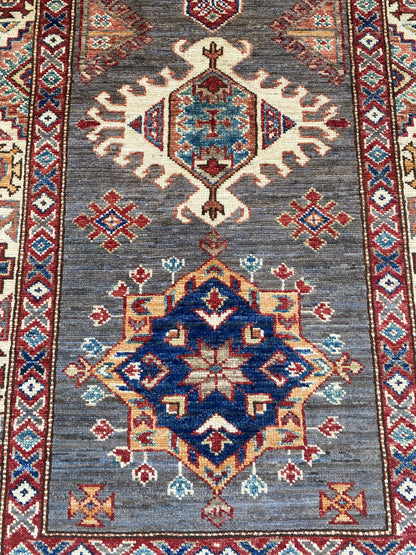 Hand Knotted Chobi Hallway Runner Rug | 282 CM x 81 CM SK# 988