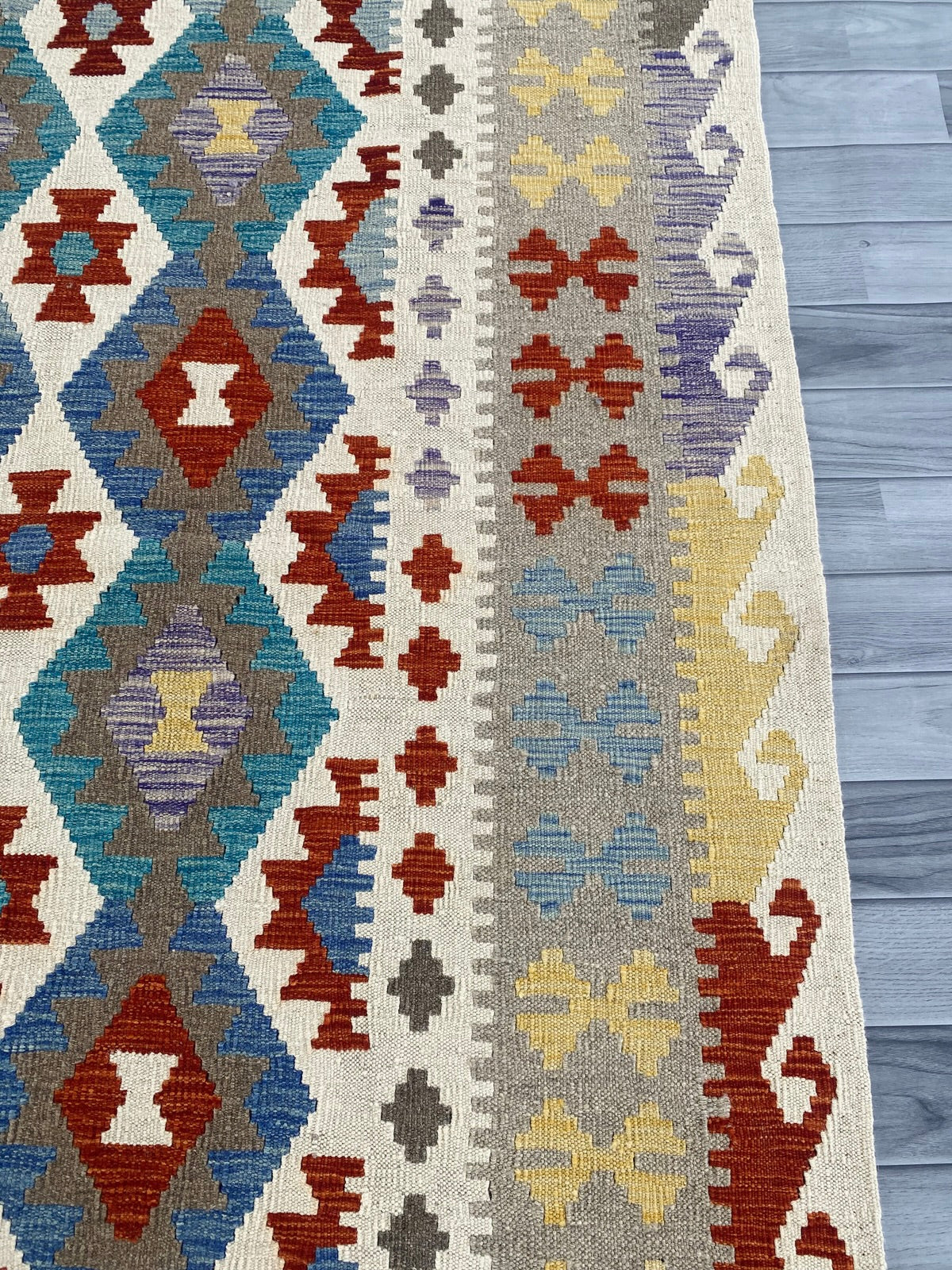Handmade Afghan Chobi Kilim Rug 250  CM x  175 CM  SS # 143