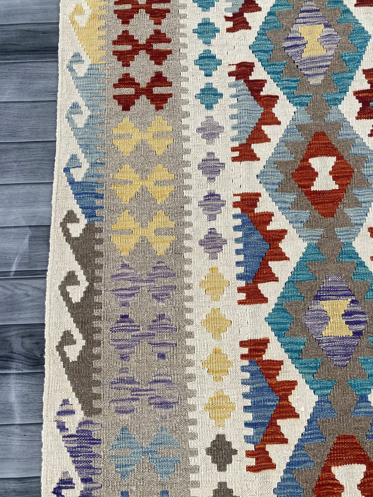 Handmade Afghan Chobi Kilim Rug 250  CM x  175 CM ( SS # 143 )