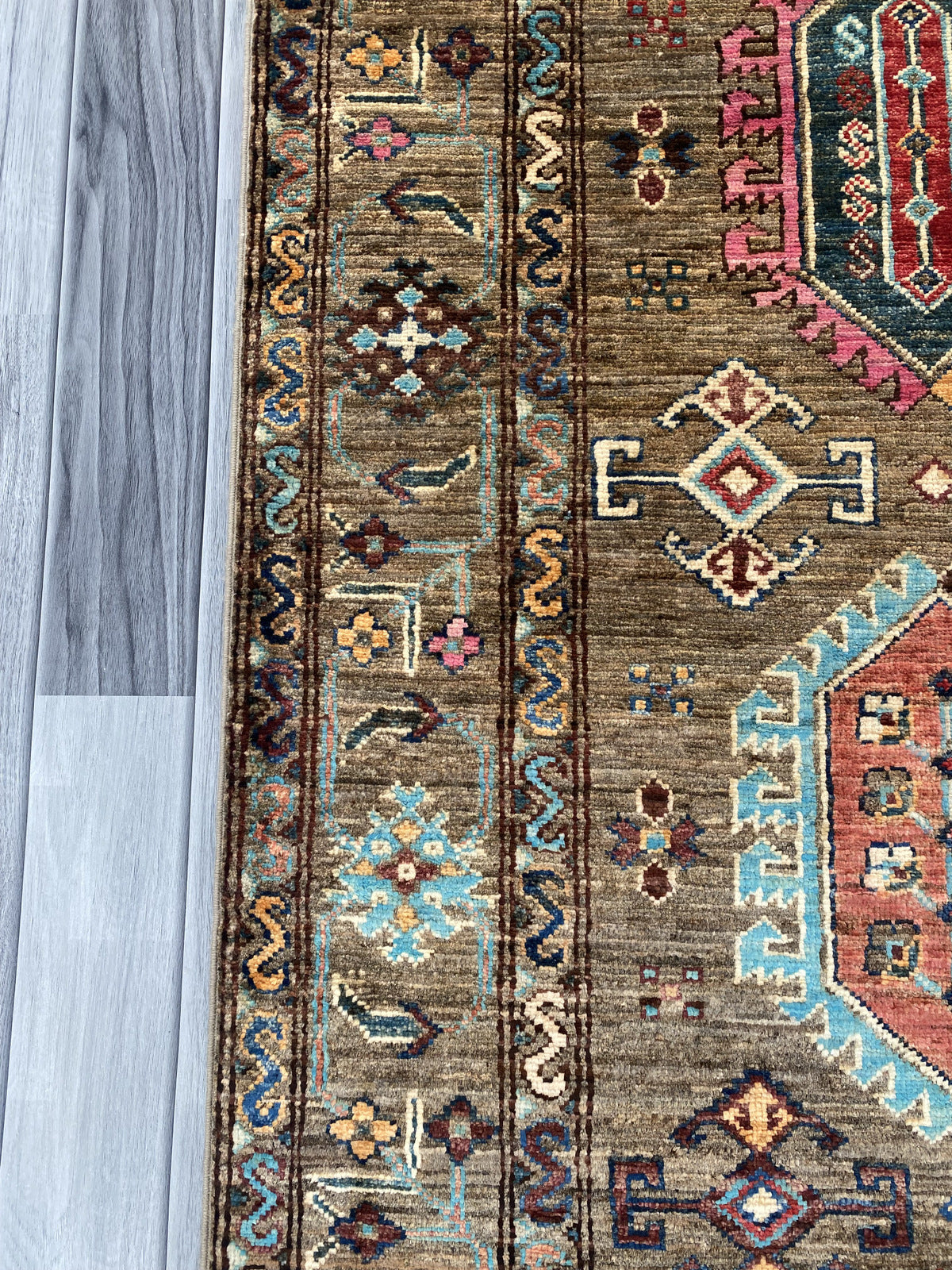Hand Knotted Chobi Hallway Runner Rug | 300 CM x 84 CM SK# 989