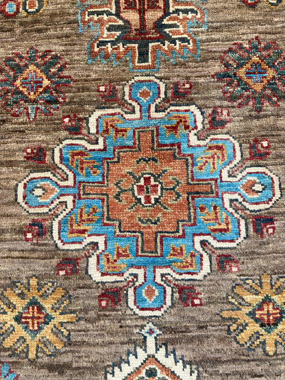 Hand Knotted Chobi Hallway Runner Rug | 335 CM x 85 CM SK# 990