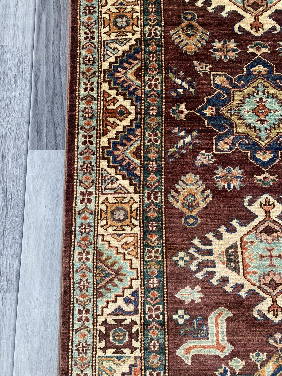 Hand Knotted Chobi Hallway Runner Rug | 263 CM x 85 CM SK# 991