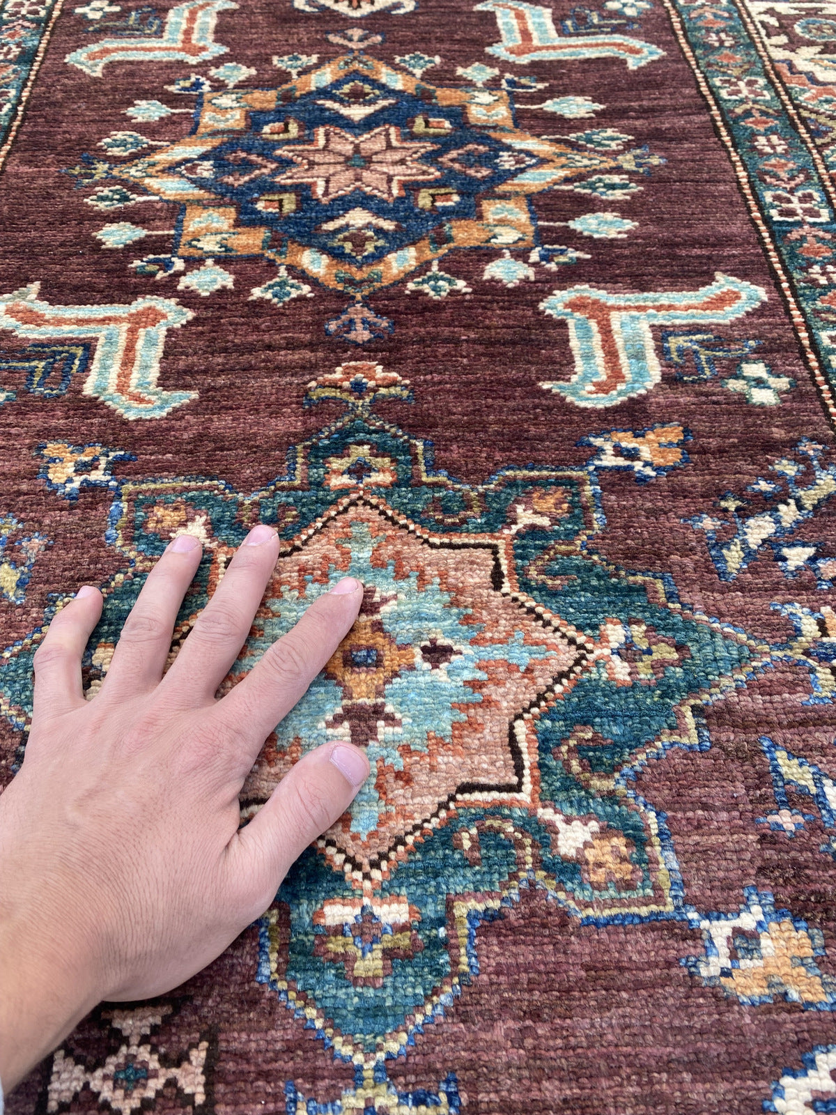 Hand Knotted Chobi Hallway Runner Rug | 263 CM x 85 CM SK# 991