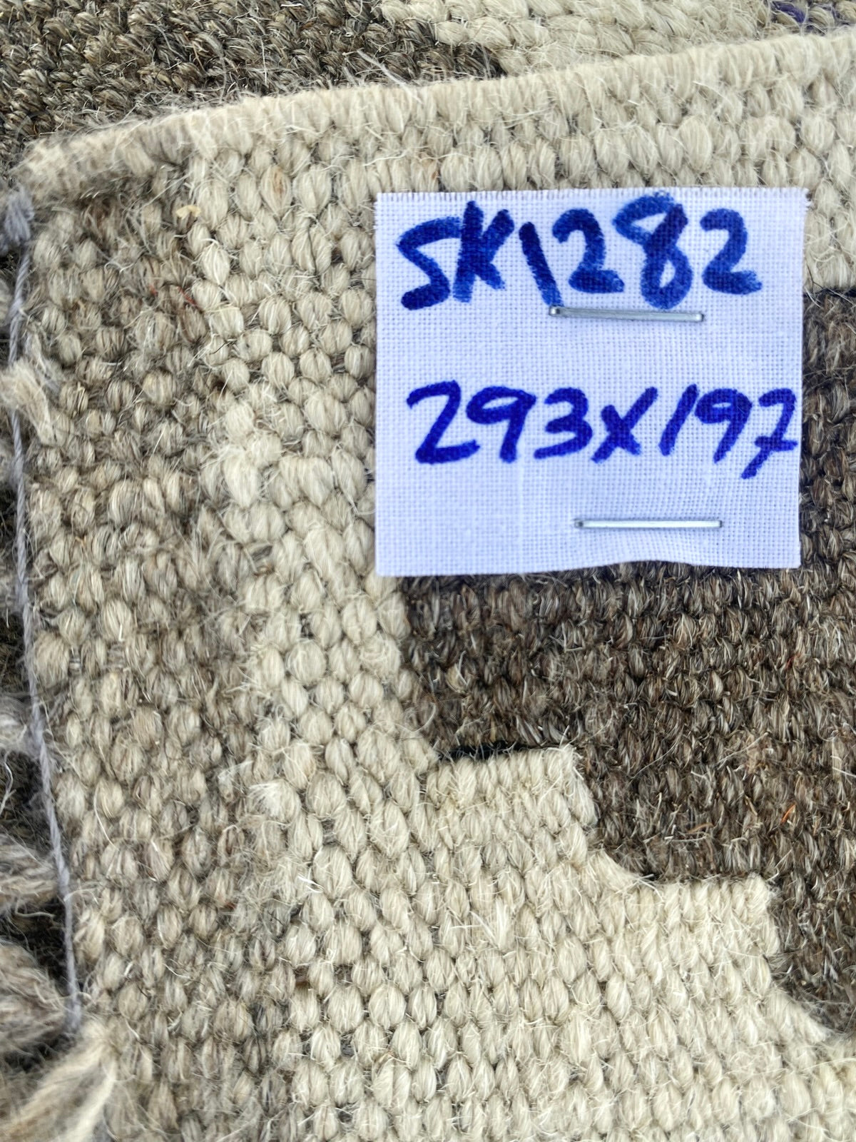 Handmade Afghan  Kilim Rug  293 CM x 197 CM  SK #1282