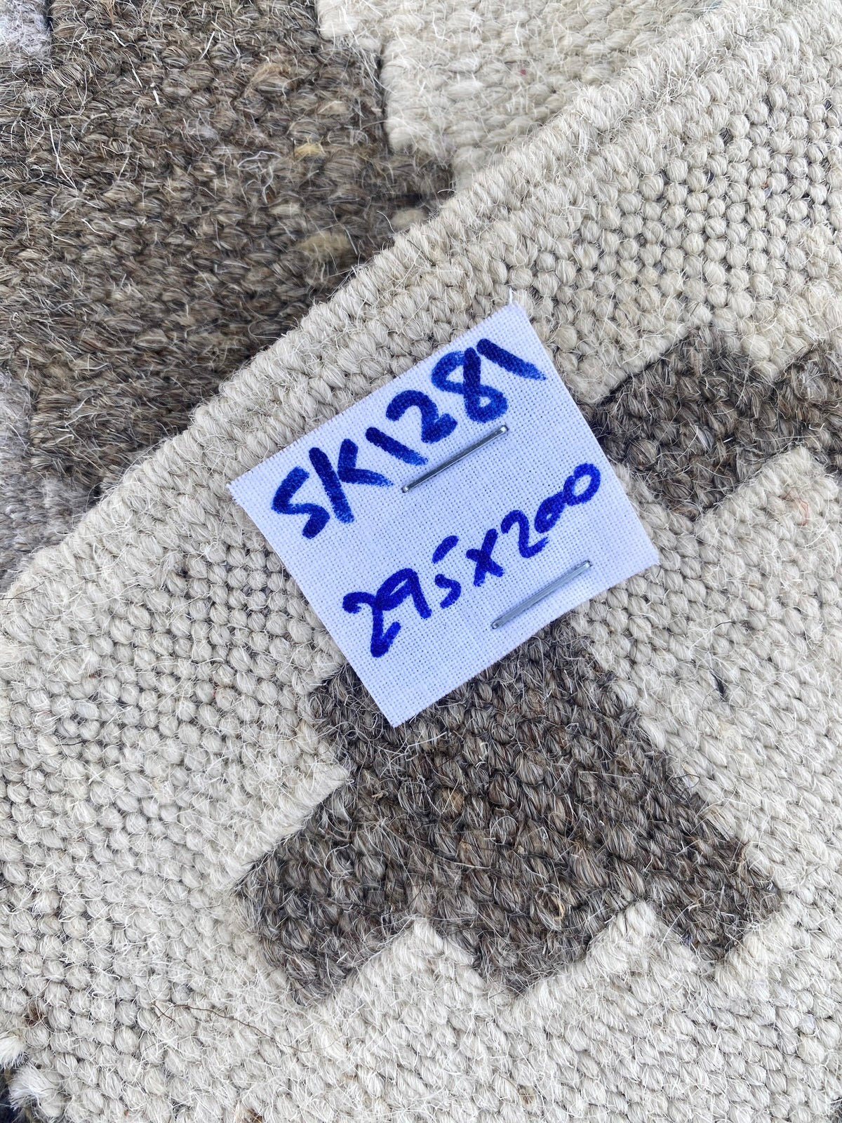 Handmade Afghan  Kilim Rug  295 CM x 200 CM  SK #1281