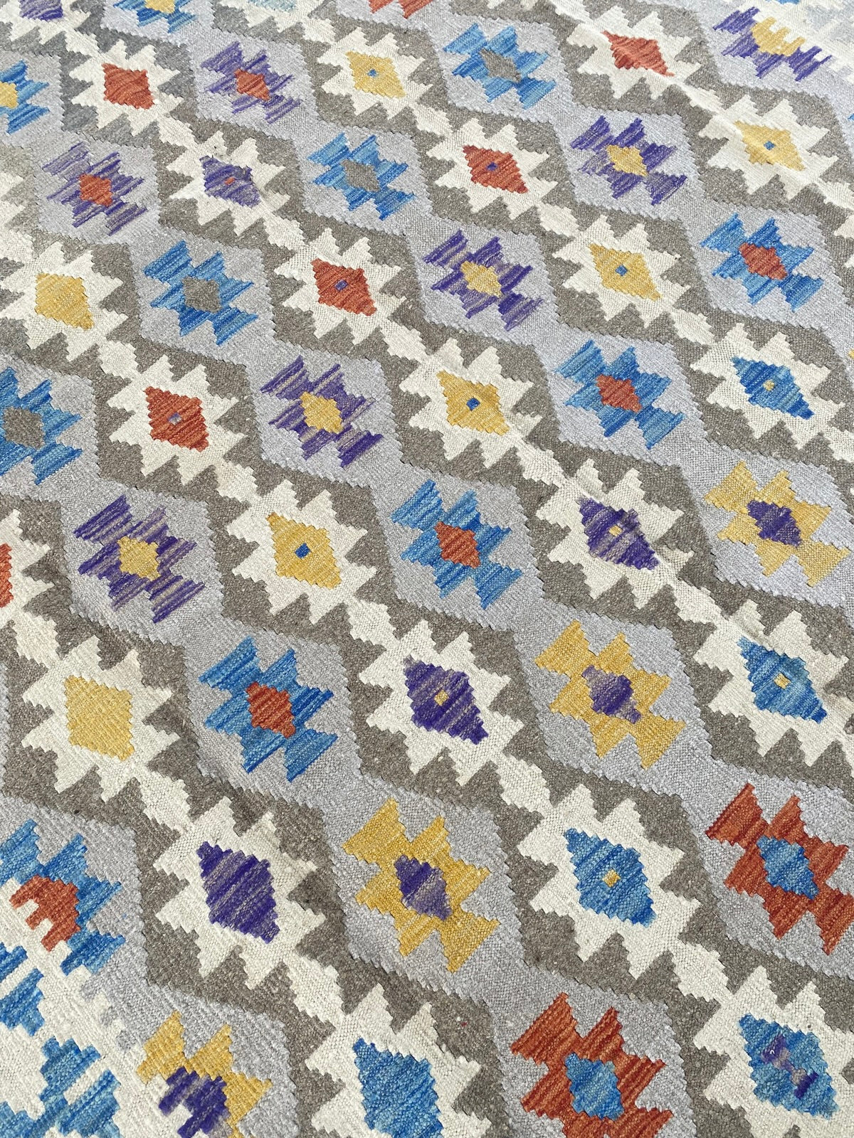 Handmade Afghan Chobi Kilim Rug 296 CM x  200 CM ( SS # 152 )