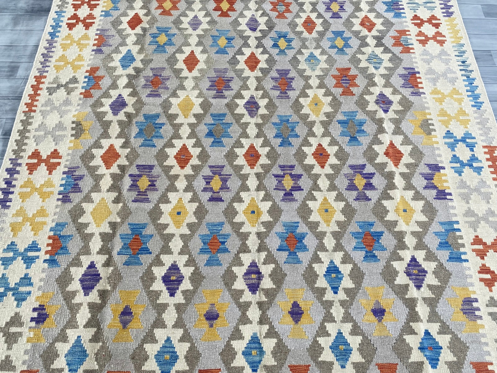 Handmade Afghan  Kilim Rug  295 CM x 200 CM  SK #1281