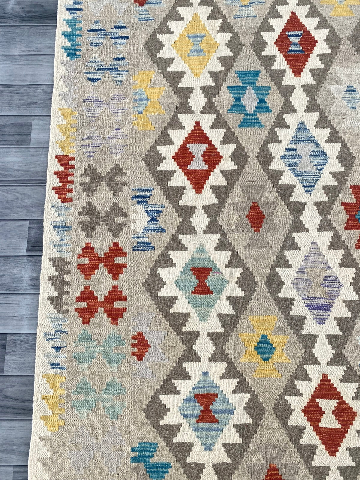Handmade Afghan Chobi Kilim Rug 296 CM x  200 CM ( SS # 150 )