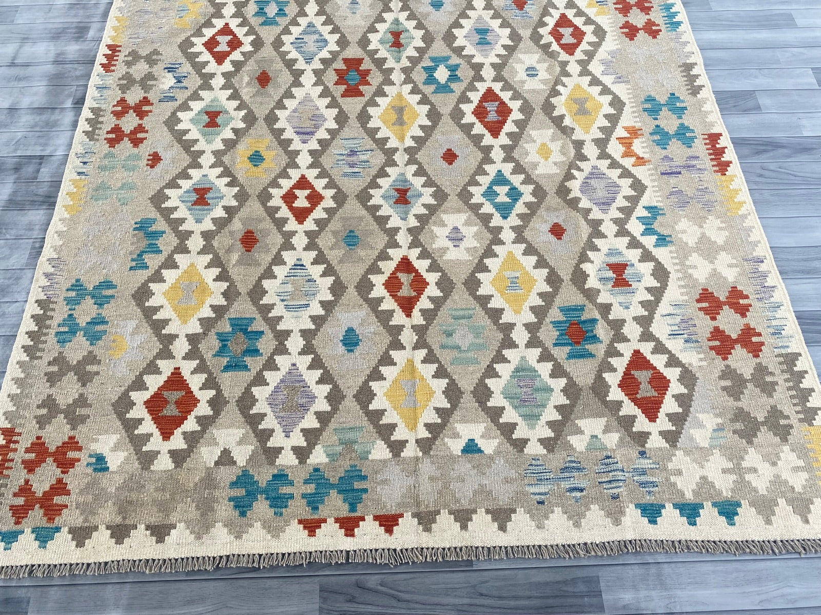 Handmade Afghan  Kilim Rug  296 CM x 200 CM  SK #1279