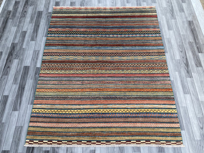 Hand Knotted Modern Wool Rug | 245 CM x 198 CM SK#490