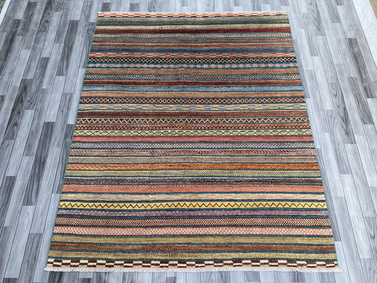 Hand Knotted Modern Wool Rug | 245 CM x 198 CM SK#490