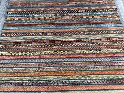 Hand Knotted Modern Wool Rug | 245 CM x 198 CM SK#490