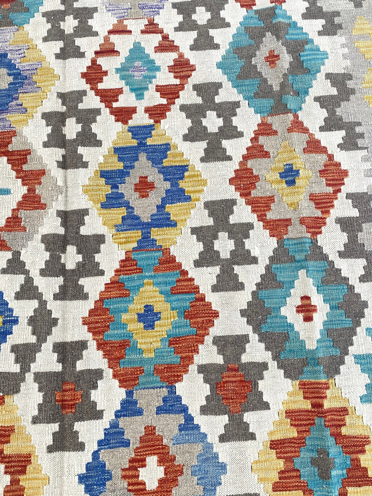 Handmade Afghan Chobi Kilim Rug 285 CM x  205 CM ( SS # 149)