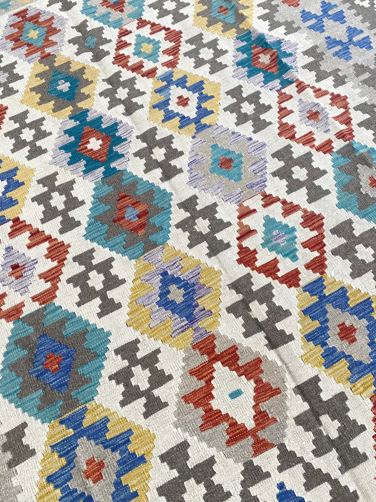 Handmade Afghan Chobi Kilim Rug 285 CM x  205 CM ( SS # 149)