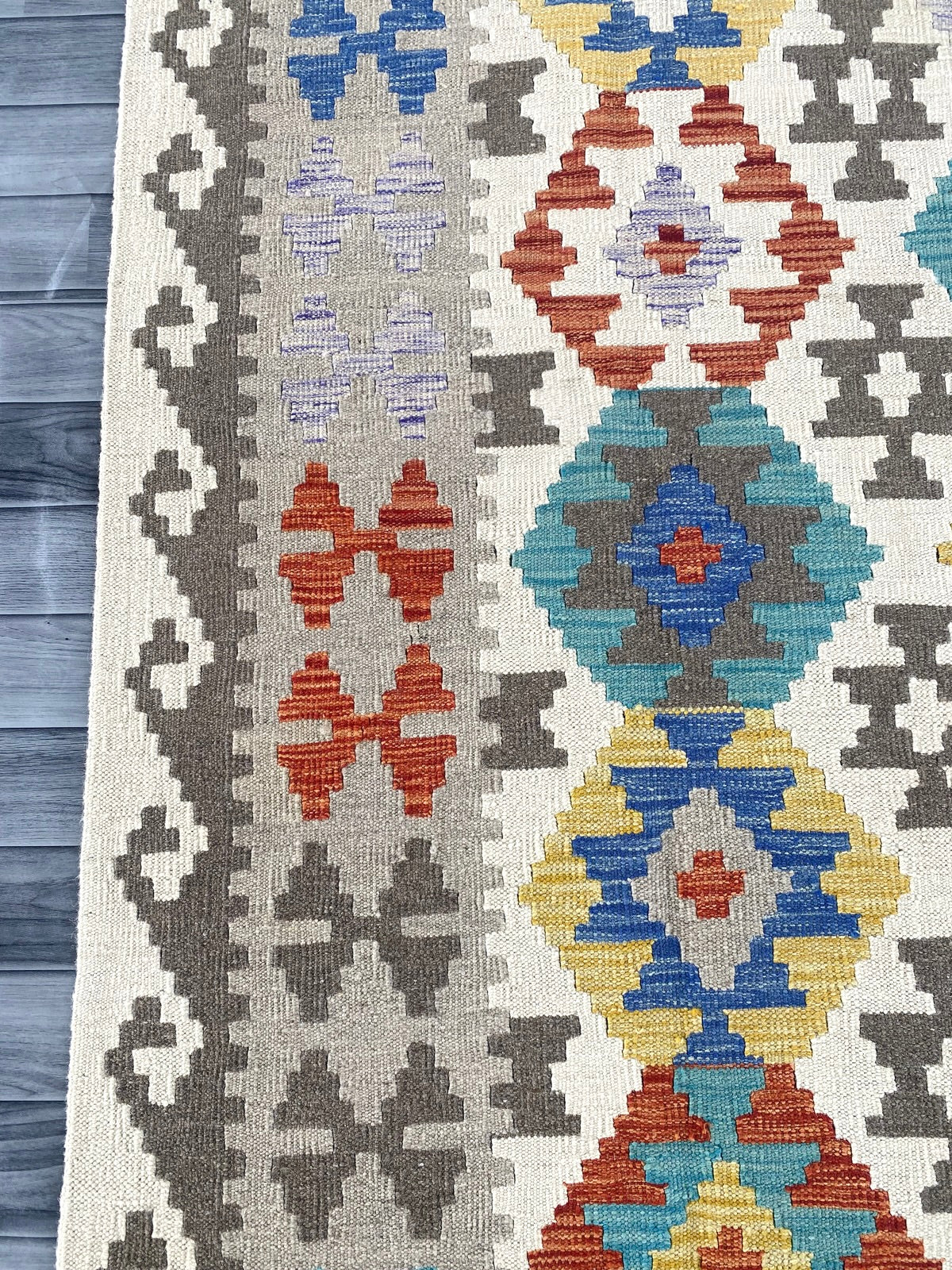 Handmade Afghan Chobi Kilim Rug 285 CM x  205 CM ( SS # 149)