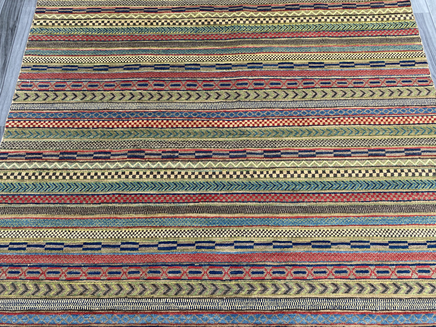Hand Knotted Modern Wool Rug | 264 CM x 184 CM SK#492