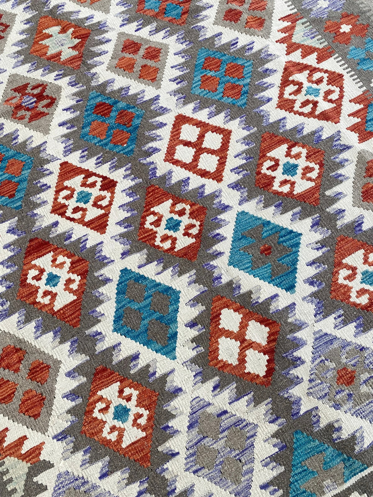 Handmade Afghan Chobi Kilim Rug 305 CM x  200 CM ( SS # 147 )