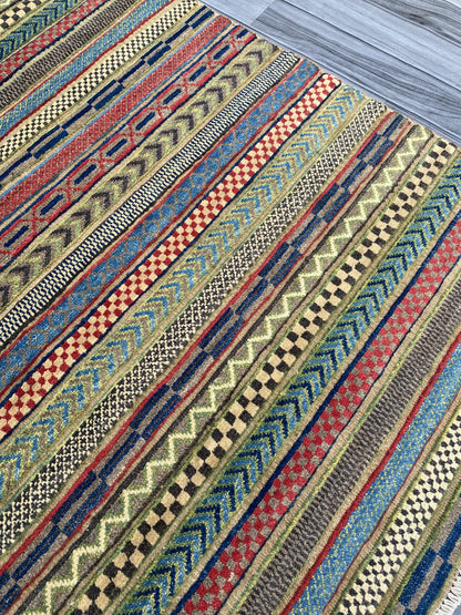 Hand Knotted Modern Wool Rug | 264 CM x 184 CM SK#492