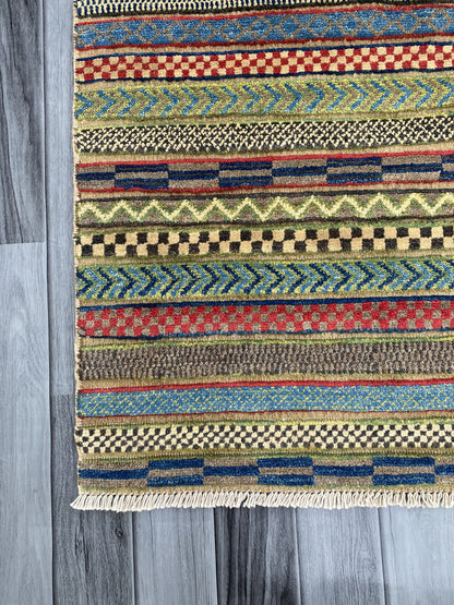 Hand Knotted Modern Wool Rug | 264 CM x 184 CM SK#492