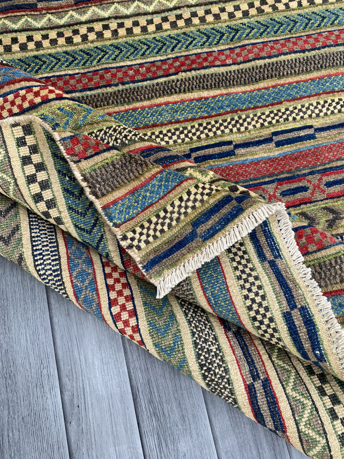 Hand Knotted Modern Wool Rug | 264 CM x 184 CM SK#492