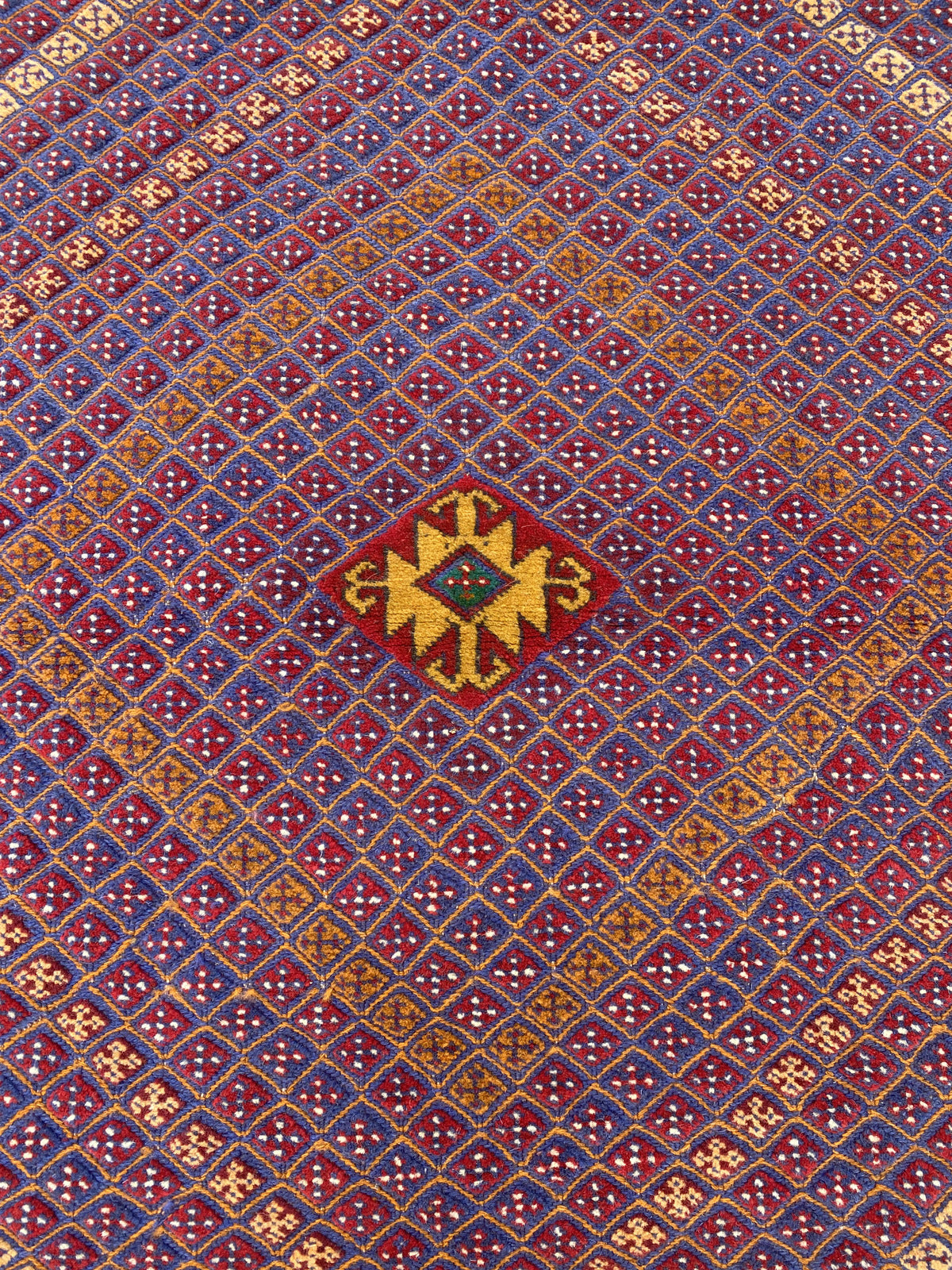 Handmade Afghan Tribal Meshwani Rug 190 CM x 160 CM KAS#999