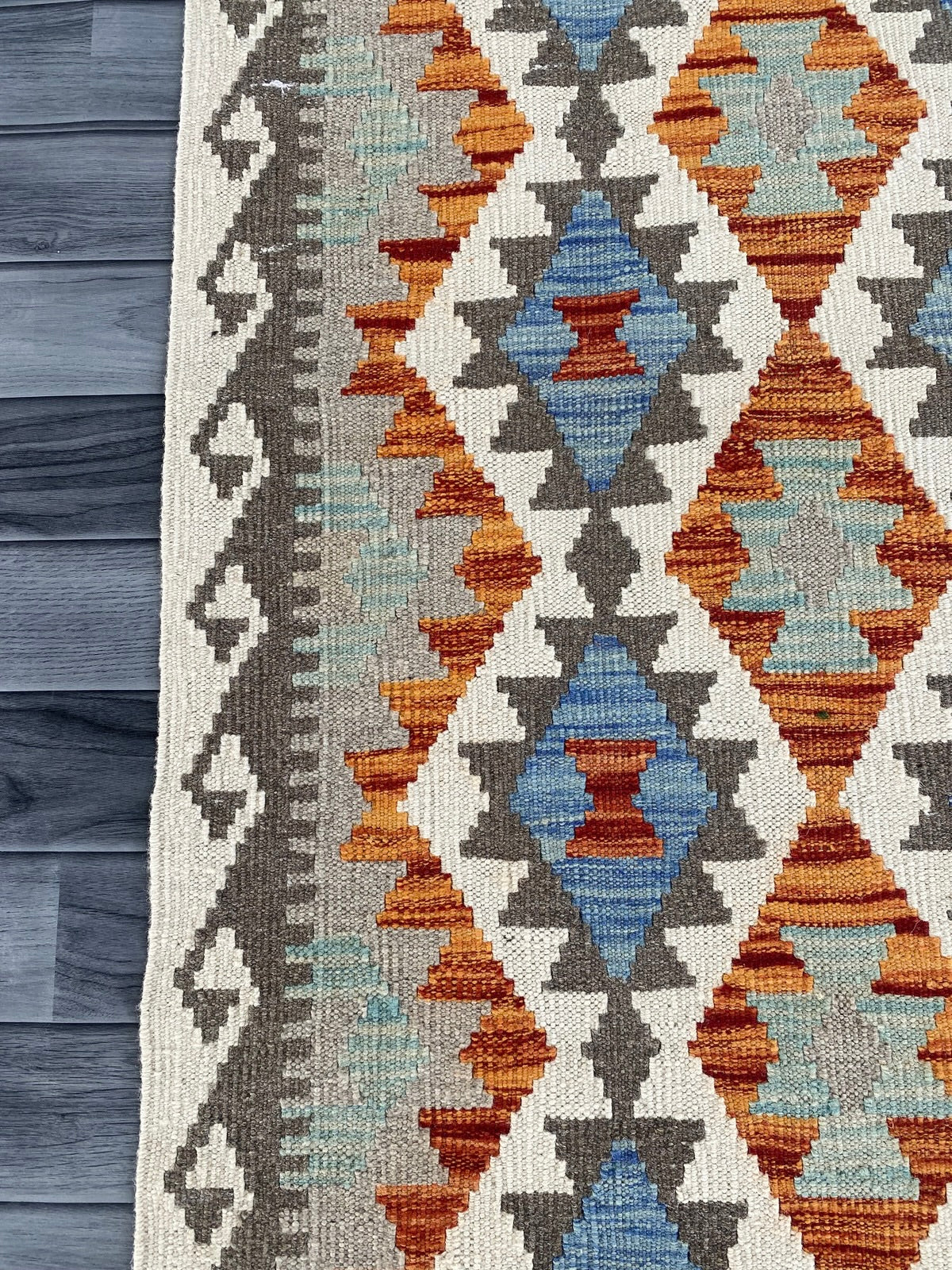 Handmade Afghan Chobi Kilim Hallway Runner Rug 295 CM x 82 CM ( SS # 171 )