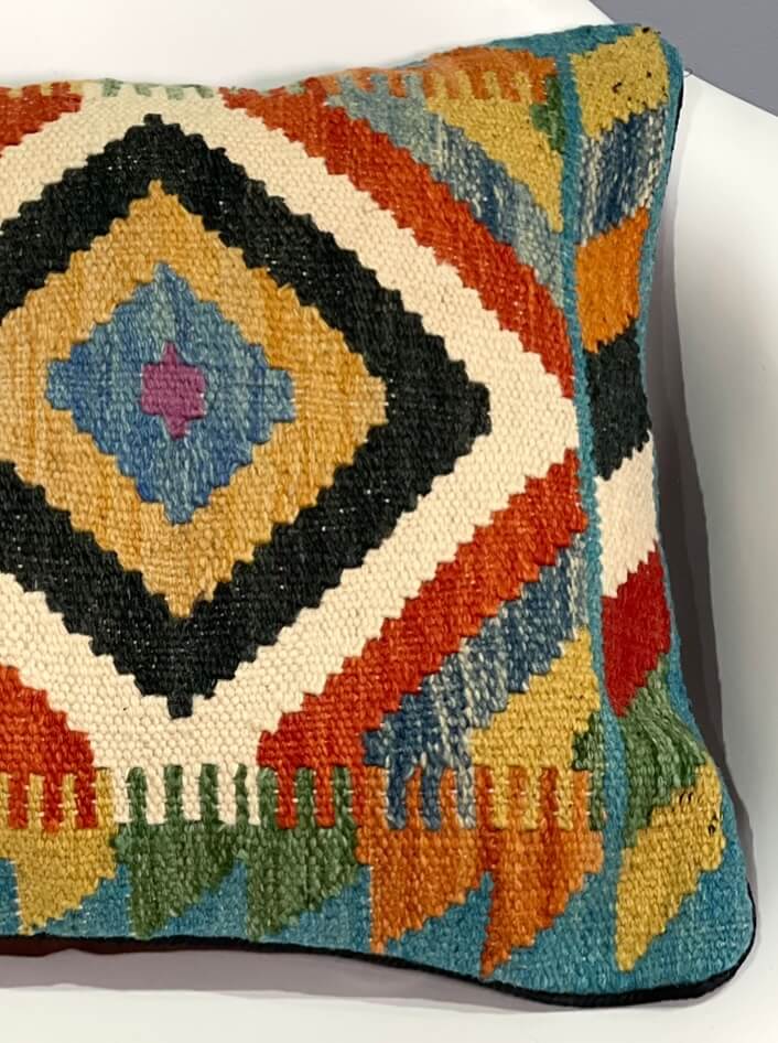 Chobi Design Kilim Cushion Cover 45 cm x 45 cm AF#128