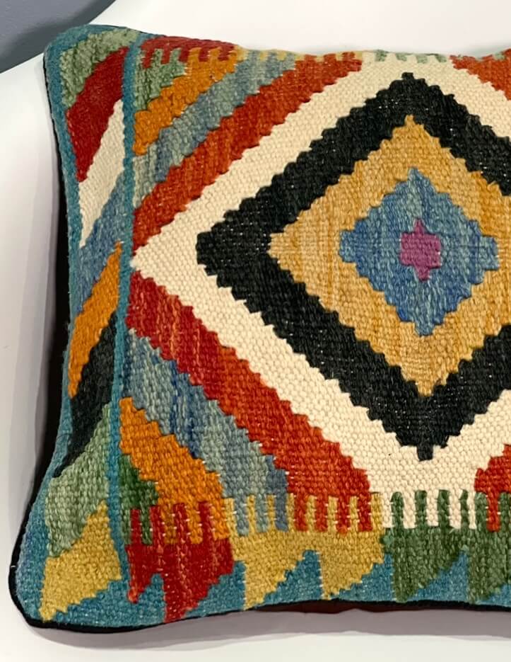 Chobi Kilim Cushion Cover 45 cm x 45 cm ( Chobi ) AF#128